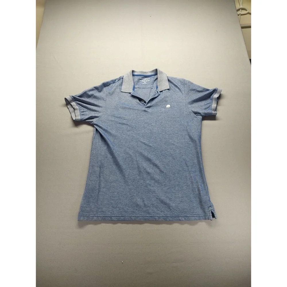 Banana Republic Men's Polo Shirt Size Medium Blue